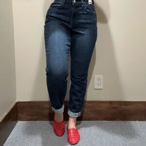 Judy Blue Dark High Waisy Boyfriend Jeans